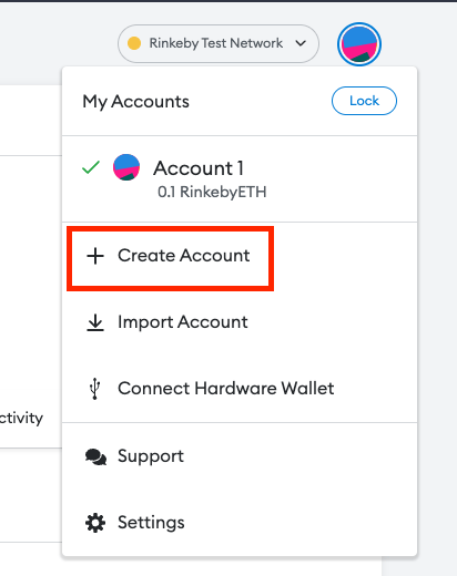 Create Account