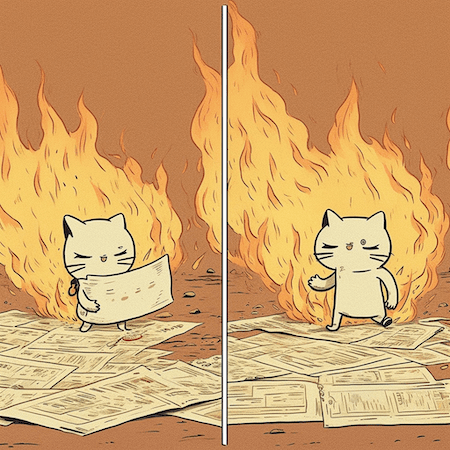 Lab result: 100% cat and fireproof.