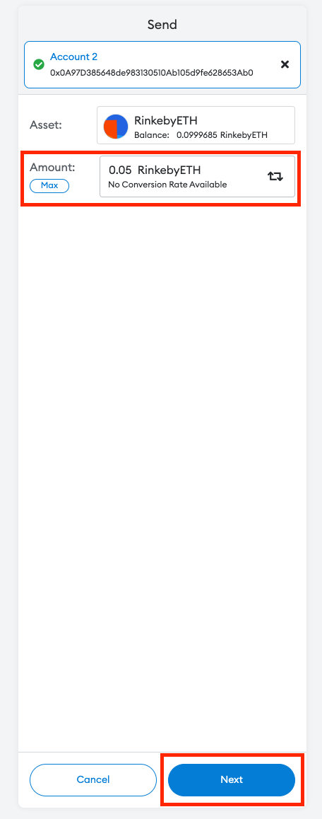 Amount To Be Sent