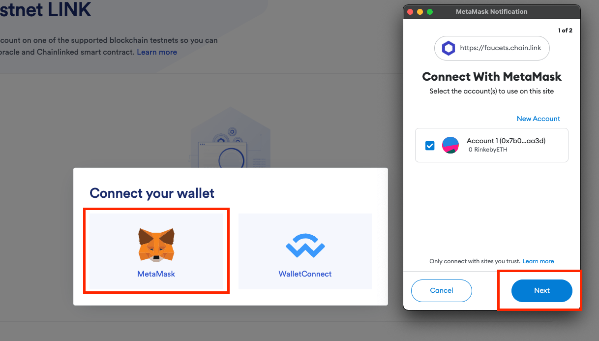 Confirming Connection