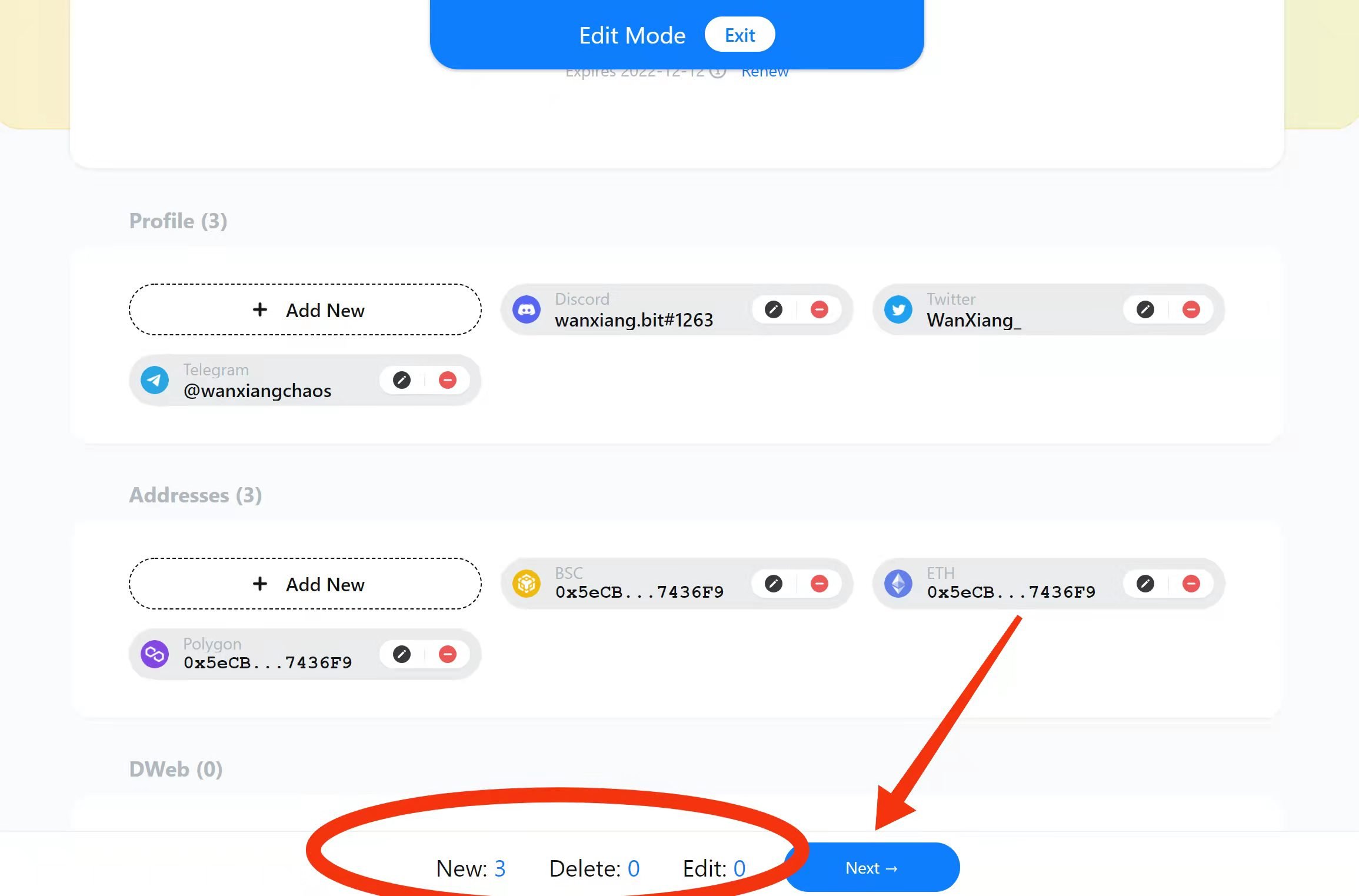 How to bind Discord with .bit account? How to verify in .bit community?