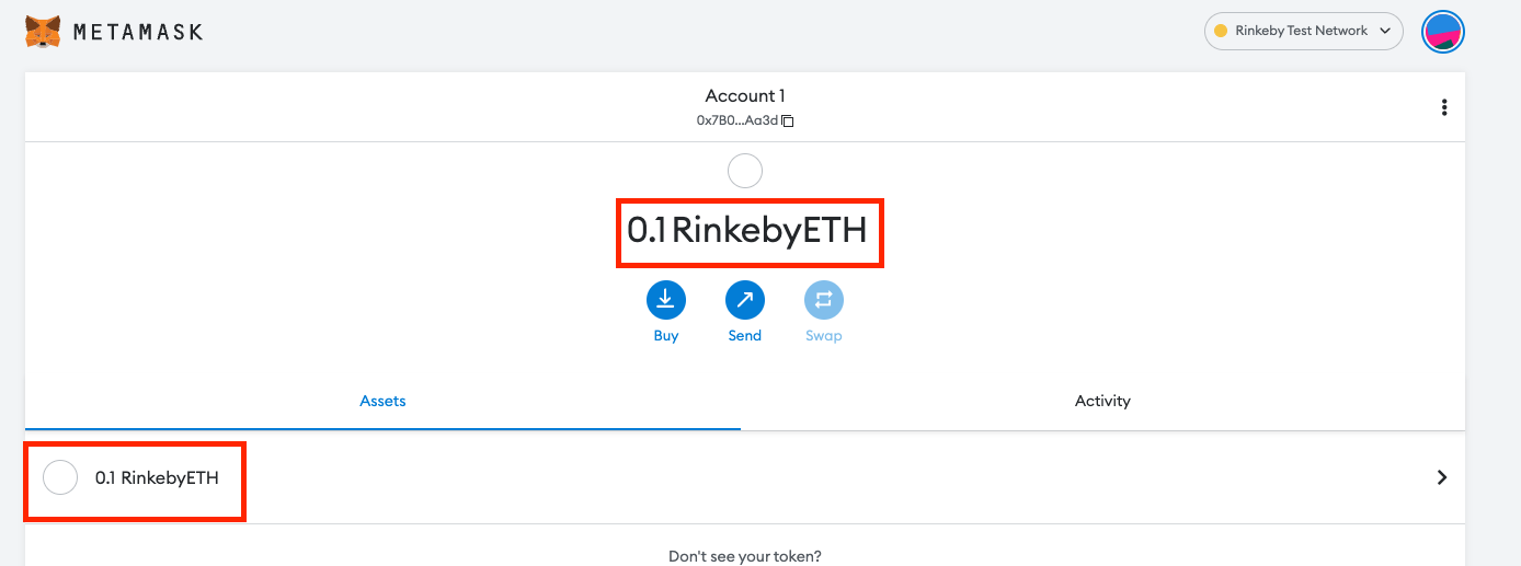 0.1 Test ETH