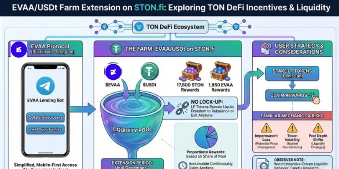 EVAA/USDt Farm Extension: A Strategic Boost to the TON DeFi Landscape