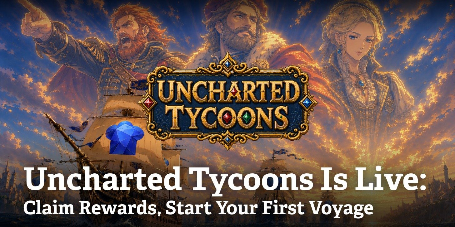 Cover image for Uncharted Tycoons Is Live: Claim Rewards, Start Your First Voyage
