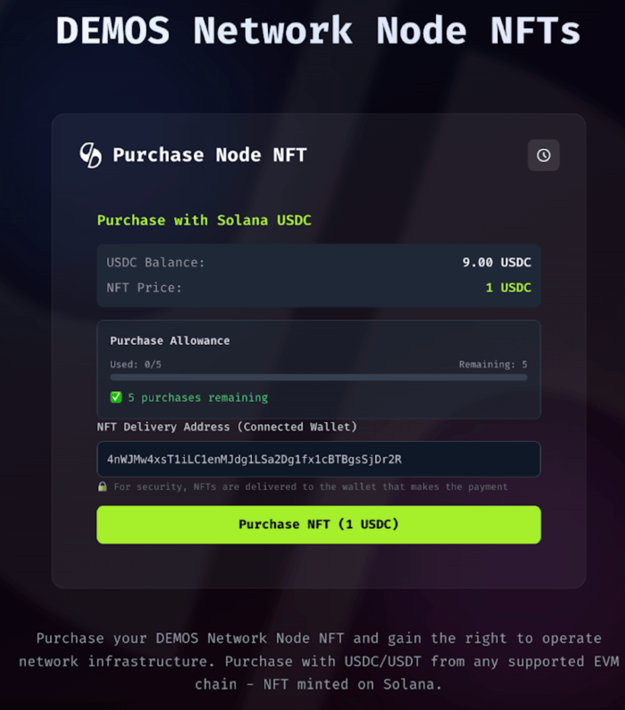 Note: mint price on live version is $1200