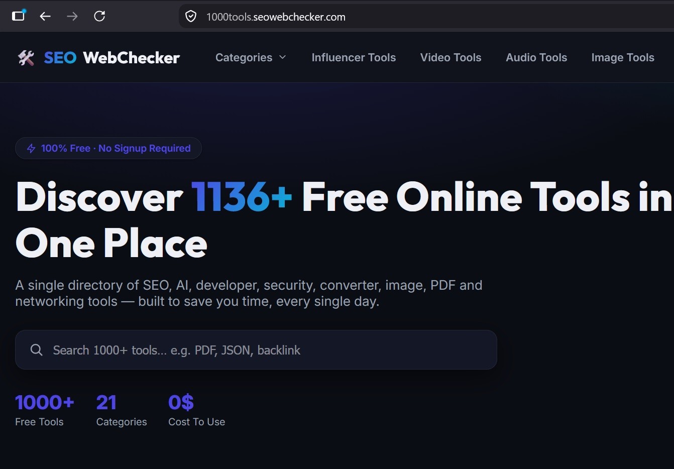 Cover image for 20 Free Online Tools for Everyday Tasks, Creative Projects, and Technical Work