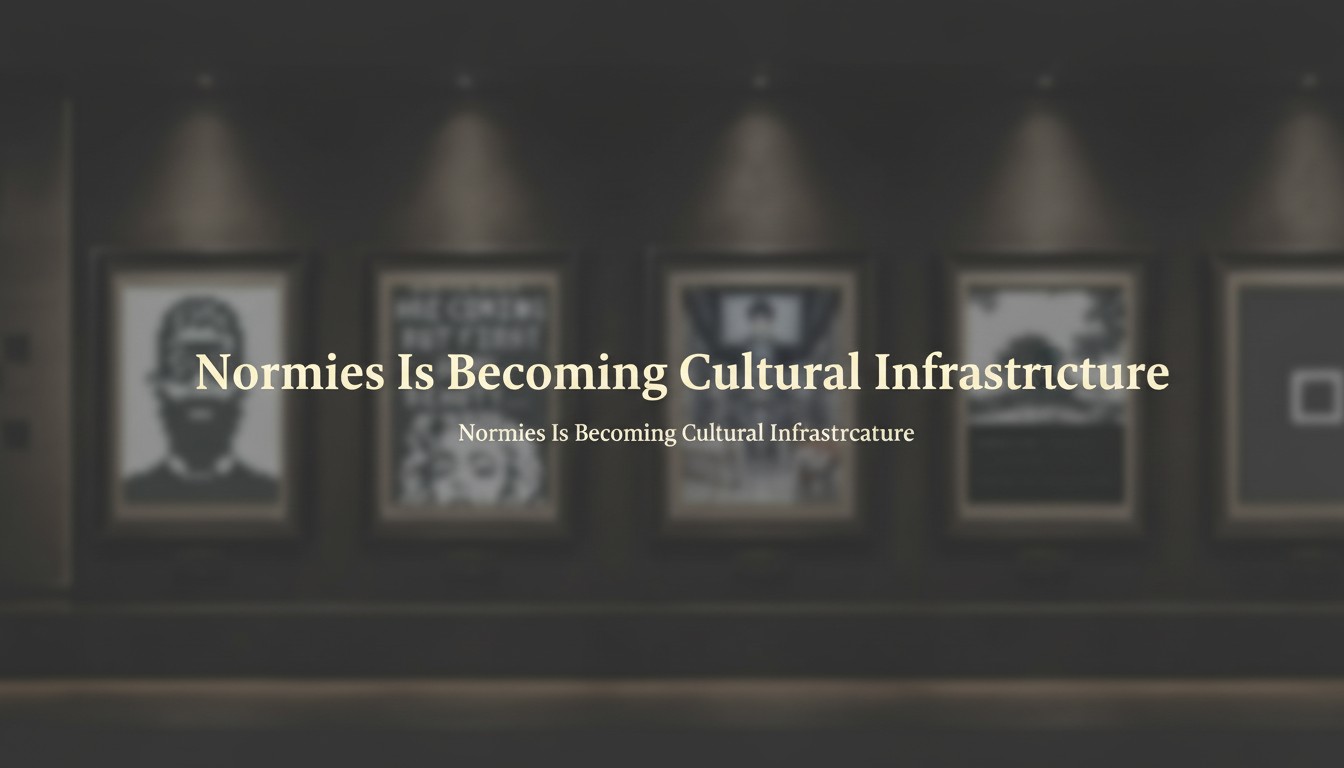 Cover image for Normies Is Becoming Cultural Infrastructure
