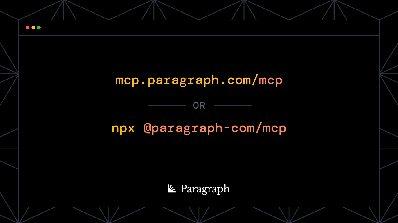 Cover image for Run Your Paragraph Publication From Claude, ChatGPT, or Cursor