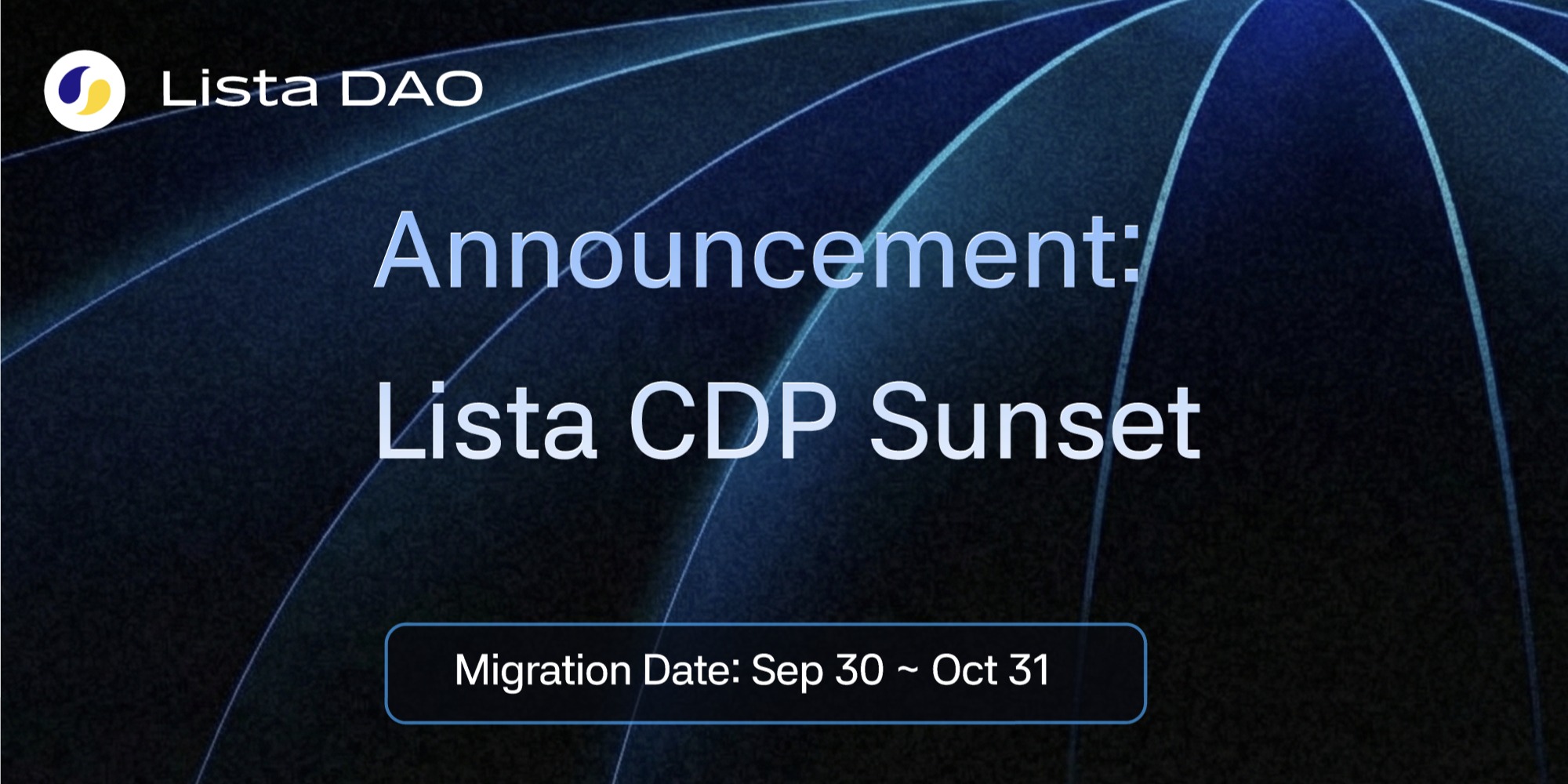 Cover image for Lista DAO’s CDP is Winding Down: What to Do Before 31st October