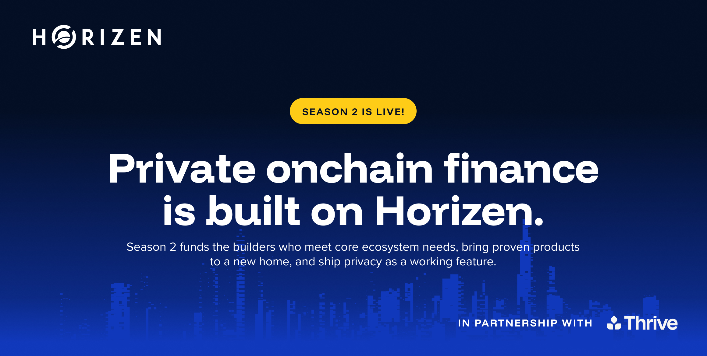 Cover image for A call for new Horizen projects