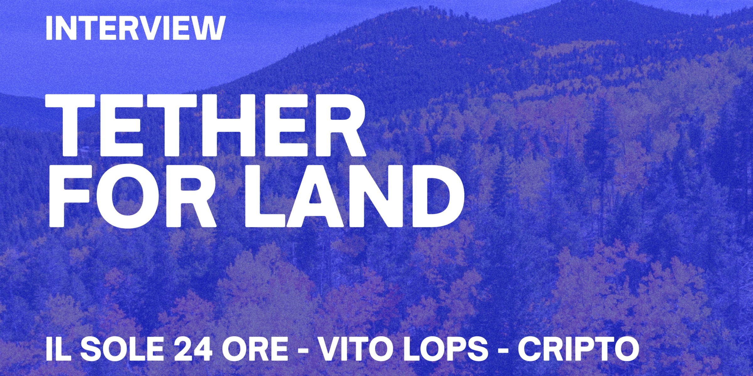 Cover image for Tether for Land