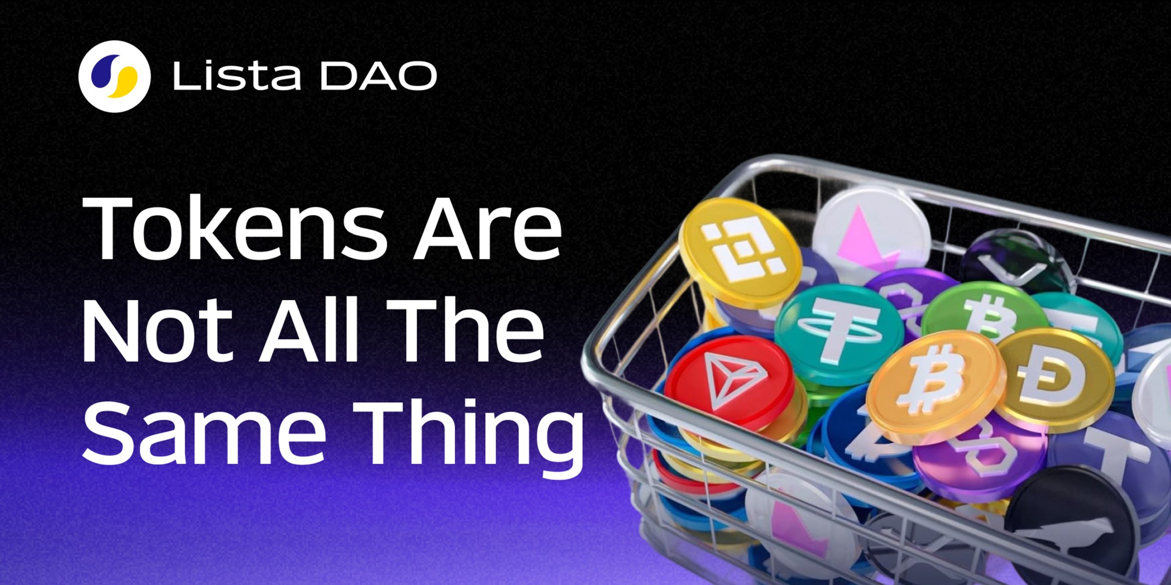 Cover image for Tokens Are Not All The Same Thing