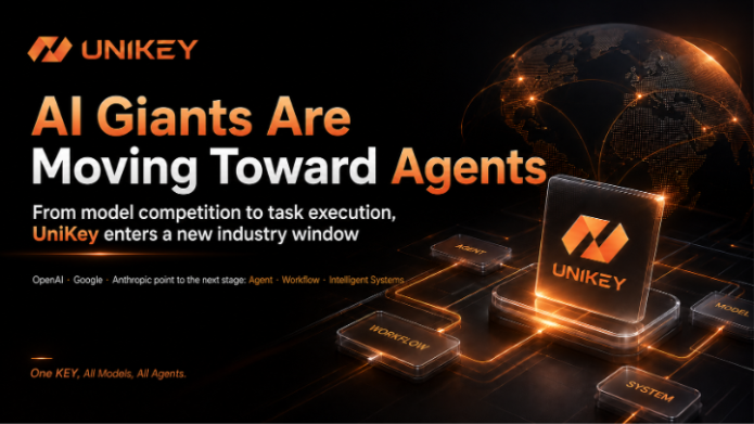 Cover image for AI Giants Are Rapidly Moving Toward Agents: From Model Competition to Task Execution, UniKey Enters a New Industry Window