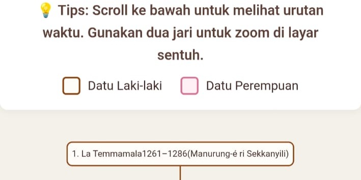 Cover image for Peluncuran Resmi Silsilah Interaktif Datu Soppeng