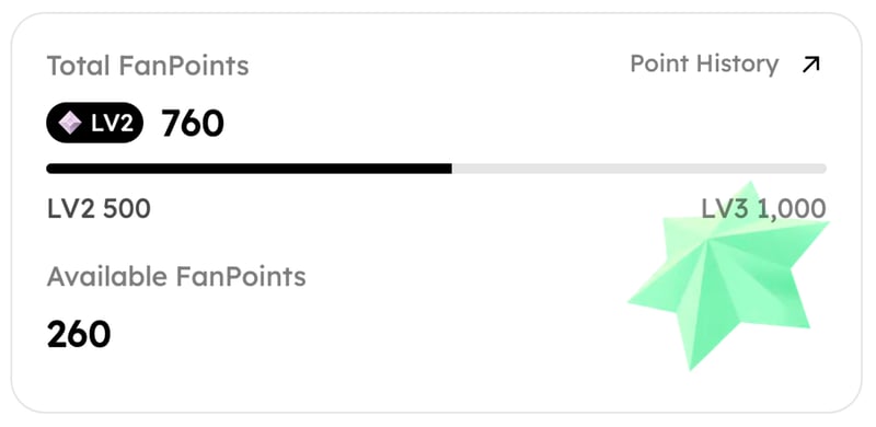 FanPoints & Level