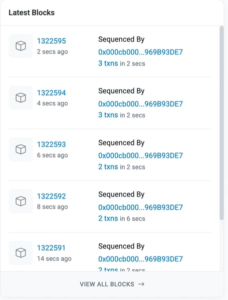 Two second blocks are ticking!