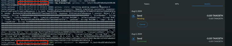Titan's based preconfirmation demo