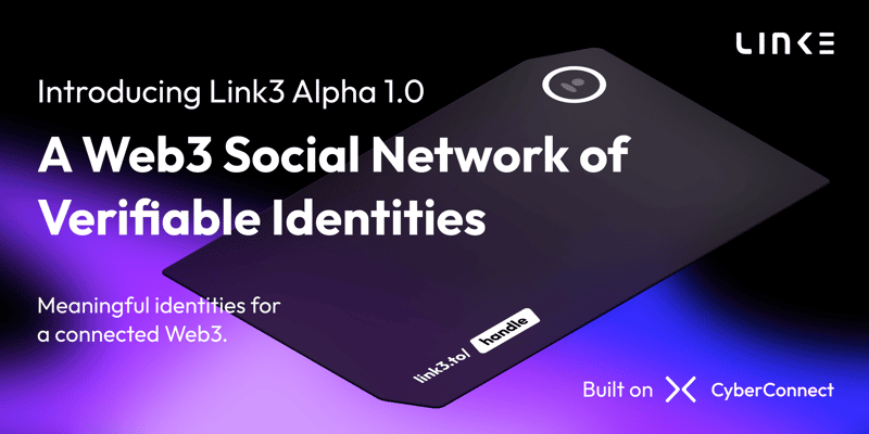 Cover image for Introducing Link3 Alpha 1.0