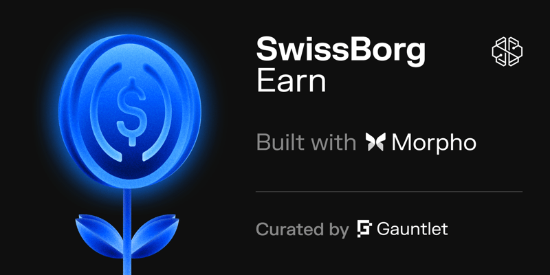 Cover image for SwissBorg Launches USDC Earn Product Powered by Morpho, Bringing DeFi to Its Users