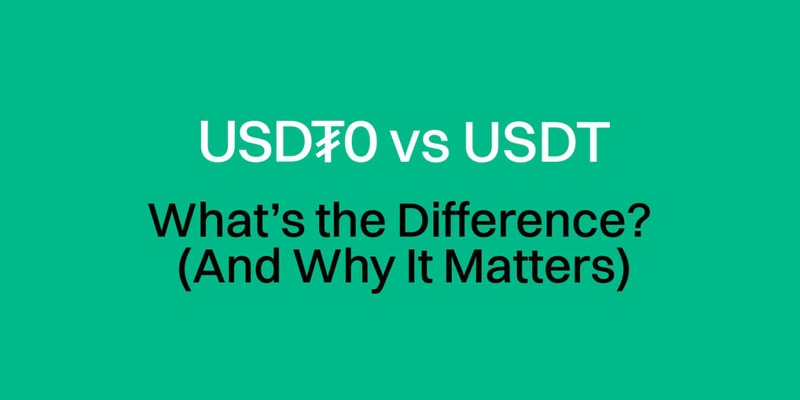 Cover image for USDT0 vs USDT: What’s the Difference?