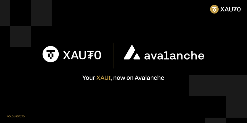 Cover image for XAUt0 Now Live on Avalanche