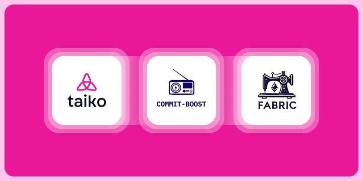 Cover image for Taiko x Commit-Boost x Fabric: A Partnership for Ethereum-Wide Preconfirmations