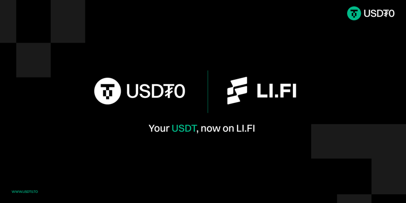 Cover image for LI.FI Integrates USDT0 for Seamless, Borderless Stablecoin Routing