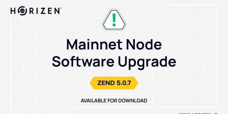 Cover image for Mainnet Node Software Upgrade:
ZEN 5.0.7 is Available to Download