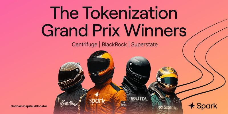 Cover image for Spark Tokenization Grand Prix Winners: The Race Is On!