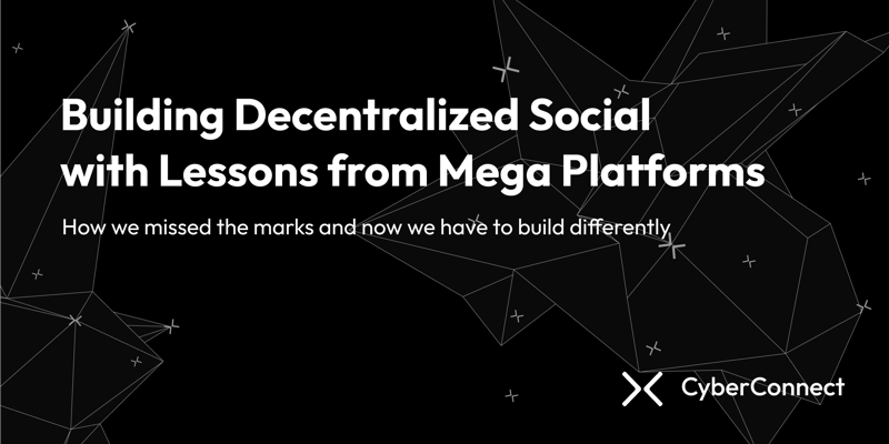 Cover image for Building Decentralized Social with Lessons from Mega Platforms
