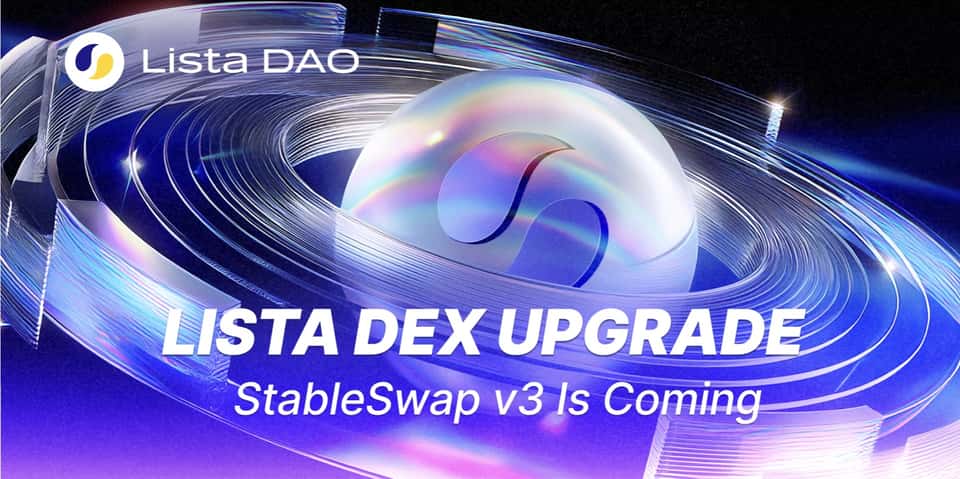 Cover image for Lista DEX is Upgrading to StableSwapV3