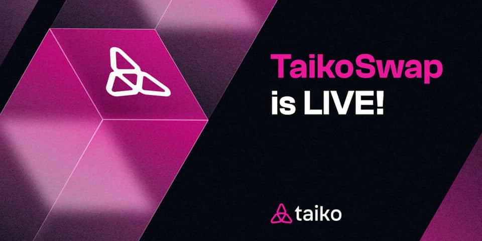 Cover image for TaikoSwap, Our Native DEX, Is Now Live!