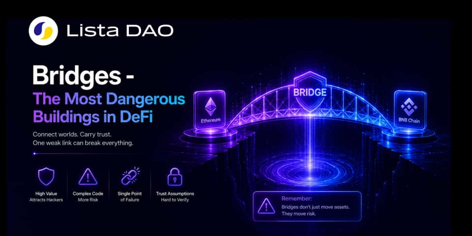 Cover image for Bridges - The Most Dangerous Structures in DeFi
