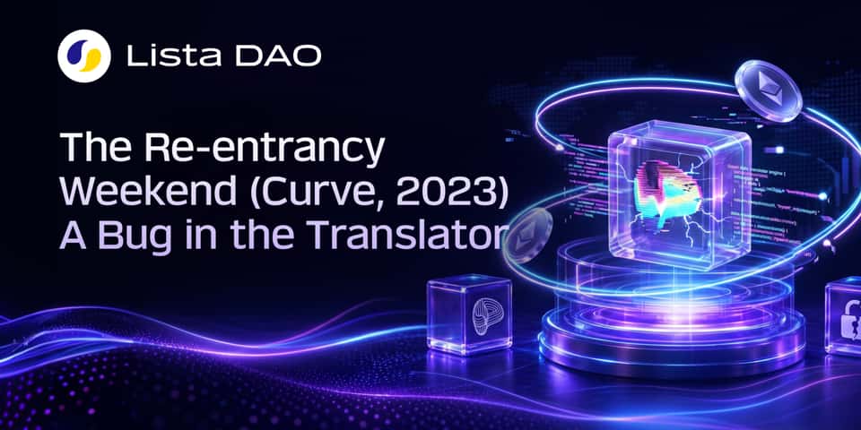 Cover image for The Re-entrancy Weekend (Curve, 2023) - A Bug in the Translator