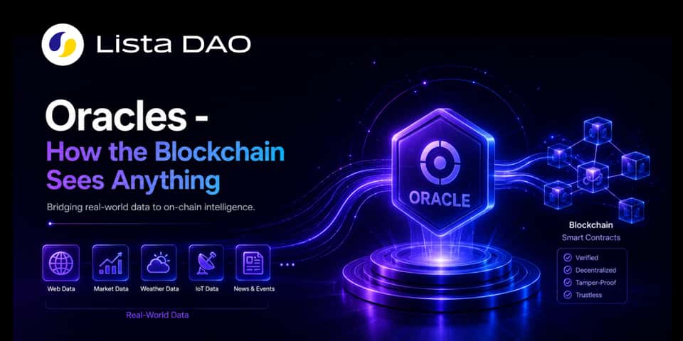 Cover image for Oracles - How the Blockchain Sees Anything
