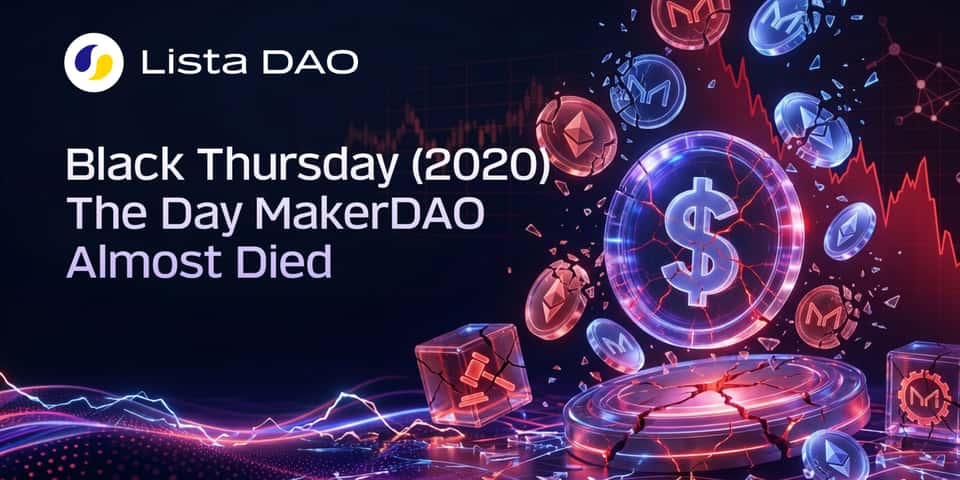 Cover image for Black Thursday (2020) - The Day MakerDAO Almost Died