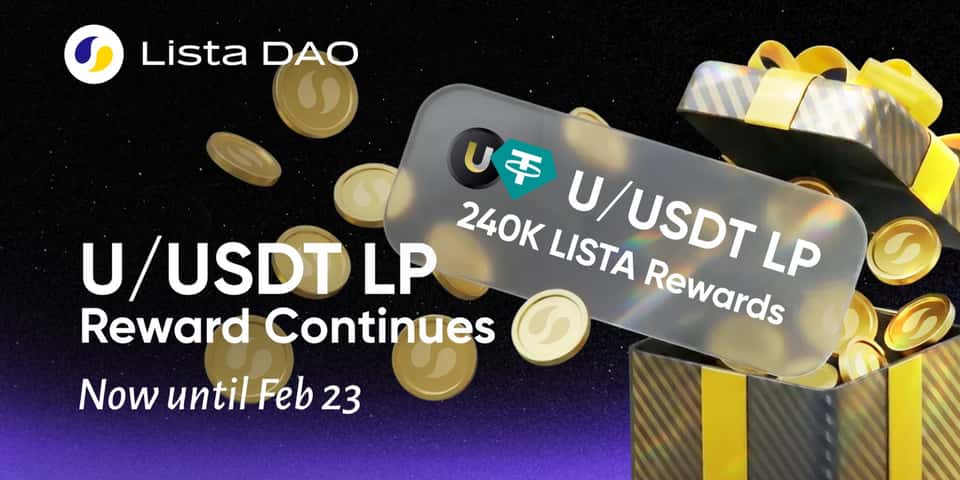 Cover image for Join Lista's U/USDT LP Campaign & Share 240K LISTA