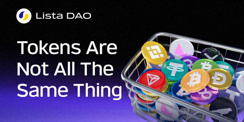 Cover image for Tokens Are Not All The Same Thing